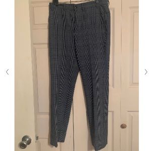 GANNI Mens Plaid Pants sz34
